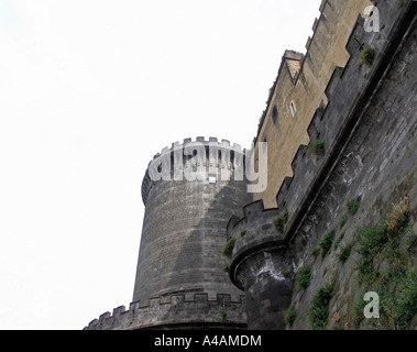 Napoli, il Maschio Angioino, Castel Nuovo Castello, Campania, nel sud dell'Italia, Europa Foto Stock