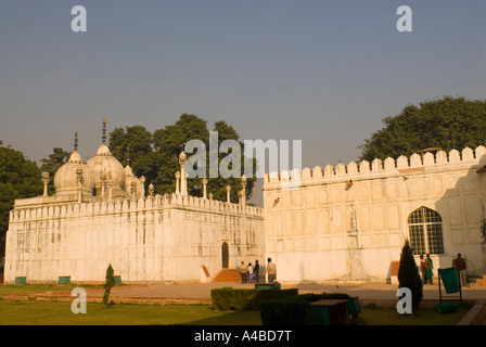 Immagine di stock di Fort rosso a Nuova Delhi Foto Stock