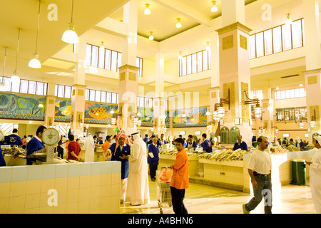 [^moderno ^Indoor ^Mercato del Pesce - 'Kuwait' Foto Stock