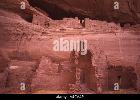 Casa bianca rovine Canyon De Chelly Arizona Foto Stock