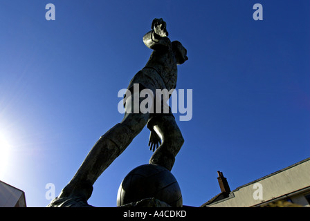 Sir Stanley Matthews statua Foto Stock