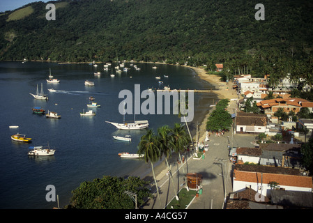 Ilha Grande, Rio de Janeiro, Brasile. Un'isola rifugio favorito dalla ricca di Rio e Sao Paulo con yacht privato. Foto Stock