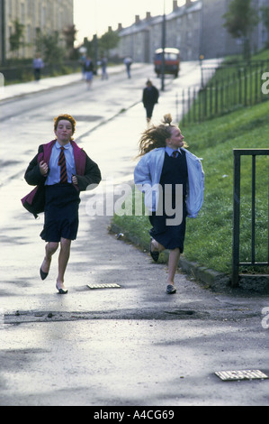 Allievi in funzione home Foto Stock