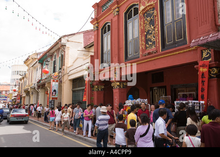 Malesia Malacca Jalan Hang Jebat botteghe Foto Stock