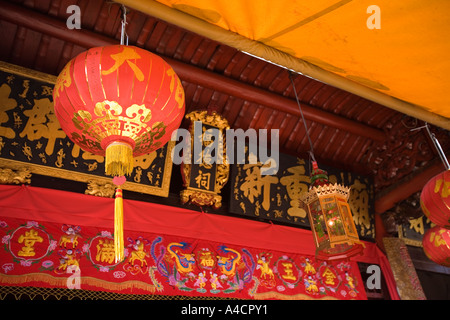 Malesia Malacca Jalan Tokong Sanduo santuario ingresso dettaglio Foto Stock