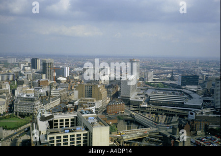 Lo skyline di Birmingham Foto Stock