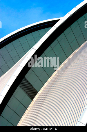 Close up Armadillo edificio SECC Glasgow Foto Stock