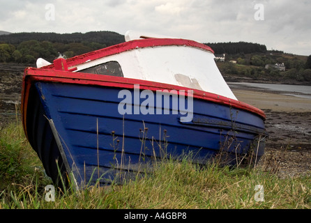 Barca da pesca a Broadford, Isola di Skye, Highlands Occidentali, Scozia Foto Stock