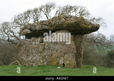 St Lythans sepoltura camera vicino a Barry South Wales UK 2005 Foto Stock