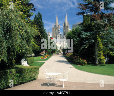 Coutances Manche Normandia Francia Foto Stock