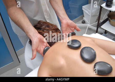 Massaggi assortiti in Ibiza spagna Foto Stock