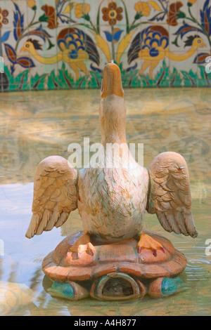 Siviglia Andalusia Spagna Parque Maria Luisa Fuente de las ranas Foto Stock