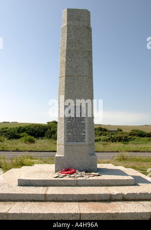 Guerra Mondiale 2 Memorial Slapton Sands Devon England CREDIT LIGHTWORKS ALAMY MEDIA Foto Stock