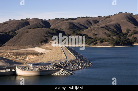 Bradbury Dam, CALIFORNIA, STATI UNITI D'AMERICA Foto Stock