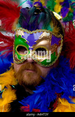 Mardi Gras o stagione di carnevale a New Orleans, Foto Stock