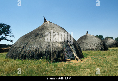 Ndebele Loopspruit Village Pretoria Sudafrica Foto Stock