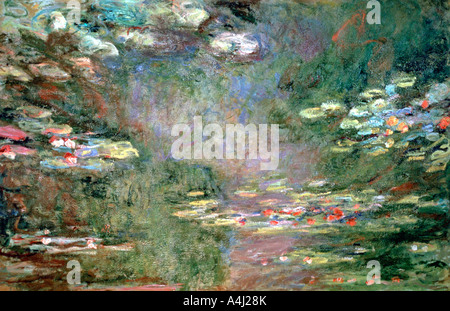 'Water Lilies', c1925. Artist: Claude Monet Foto Stock