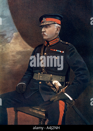Thomas Lieutenant-General Kelly-Kenny comandando 6a Divisione, Sud Africa Field Force, 1902.Artista: C Knight Foto Stock