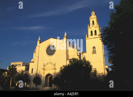 Rollins College Winter Park Florida Knowles Memorial Chapel area di Orlando landmark Foto Stock