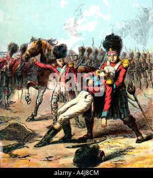 "Abercrombie in Egitto", 1801 (C1850s). Artista: sconosciuto Foto Stock