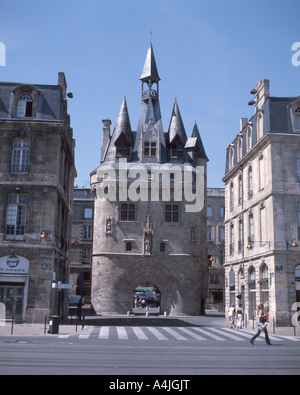 Porte Cailhau, Bordeaux, Gironde. Aquitaine, Francia Foto Stock