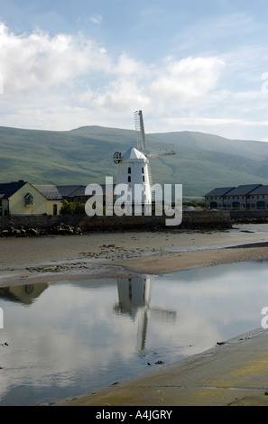 Il mulino a vento a Blennerville, vicino a Tralee, nella contea di Kerry, Irlanda Foto Stock