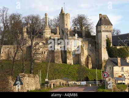 Chateau de Creully Calvados Normandia Francia Foto Stock