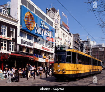 Rembrandtplein Amsterdam Olanda Foto Stock