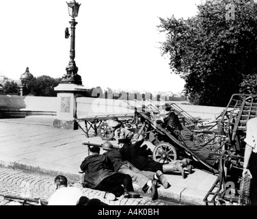 La liberazione di Parigi, Agosto 1944. Artista: sconosciuto Foto Stock