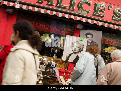 Mercato di Portobello Road Foto Stock