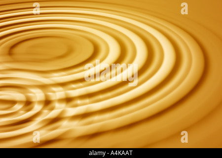 Colorato 3D reso modello di onda (abstract background) Foto Stock