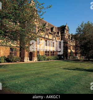 L'edificio di Jackson nella parte anteriore Quad del Trinity College di Oxford Foto Stock