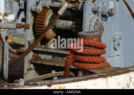 Fune sul vecchio Inclus. Foto Stock