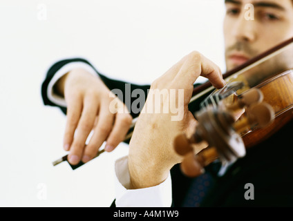 Violinista Foto Stock