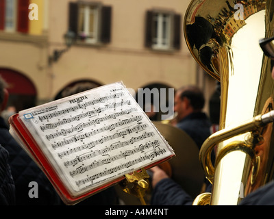 Tuba - Iseo, Italia Foto Stock