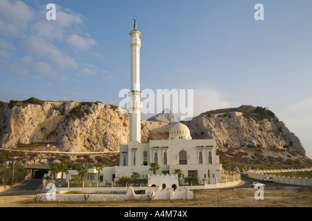 La moschea di Gibilterra di custode delle due Sante Moschee in Europa Point Foto Stock