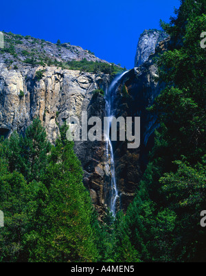 Bridal Veil Falls Yosemite National Park Foto Stock