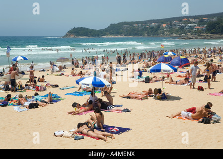 Manly Beach - Sydney, Nuovo Galles del Sud, Australia Foto Stock