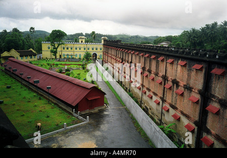 Il British costruito prigione di Port Blair ora un museo indiano di combattenti per la libertà delle Isole Andamane Foto Stock