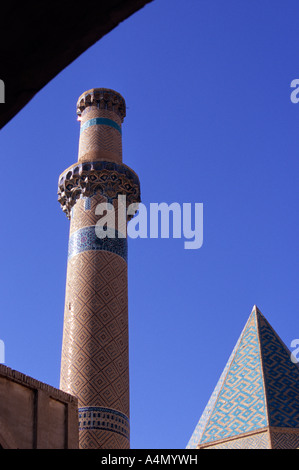 La tomba di Shaikh Abdol-Samad in Natanz, Iran Foto Stock