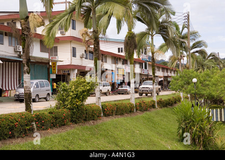 Borneo malese Sarawak Belaga bazaar principale Foto Stock