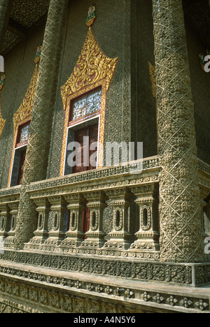 Cambogia Phnom Penh Wat Mohomontrei Foto Stock
