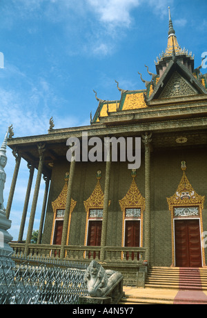 Cambogia Phnom Penh Wat Mohomontrei Foto Stock