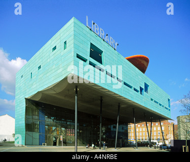 Peckham biblioteca pubblica sarà Alsop Jan Stormer Southwark London REGNO UNITO Foto Stock