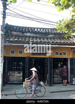 Storico negozio Hoi An Vietnam del Sud Est Asia Asia Orientale vietnamita Orient Foto Stock