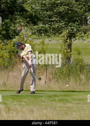 Rigido dal raccordo a T sul europro PGA golf tour 2004 Sprowston Manor Hotel Marriott tour evento sprowston Norwich Norfolk East Anglia Foto Stock