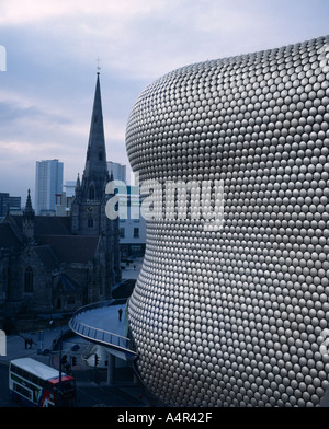 Prosciutto di Birmingham City Centre di sera Foto Stock