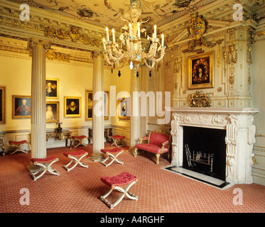 Camera interna di Wilton House , Wiltshire, Inghilterra.. Foto Stock
