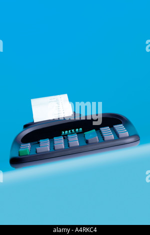 Scrivania calcolatrice da tavolo Tischrechner computer Foto Stock