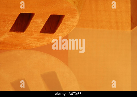 L'arte astratta forma studio Foto Stock